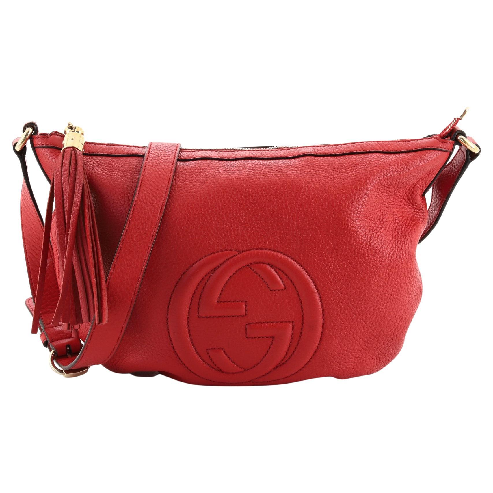 Gucci Soho Disco Crossbody Bag Leather Small at 1stDibs gucci small