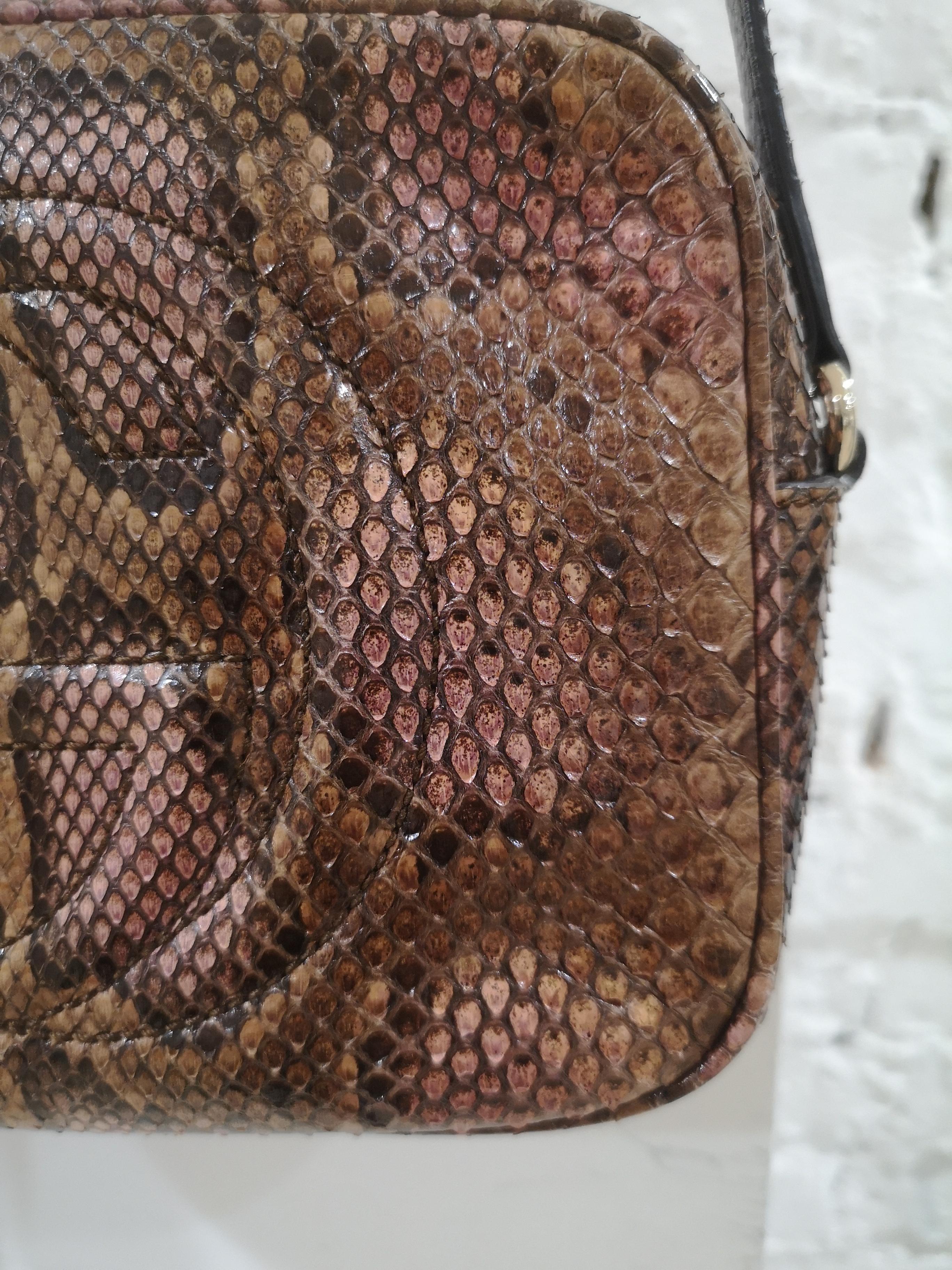 gucci soho python bag