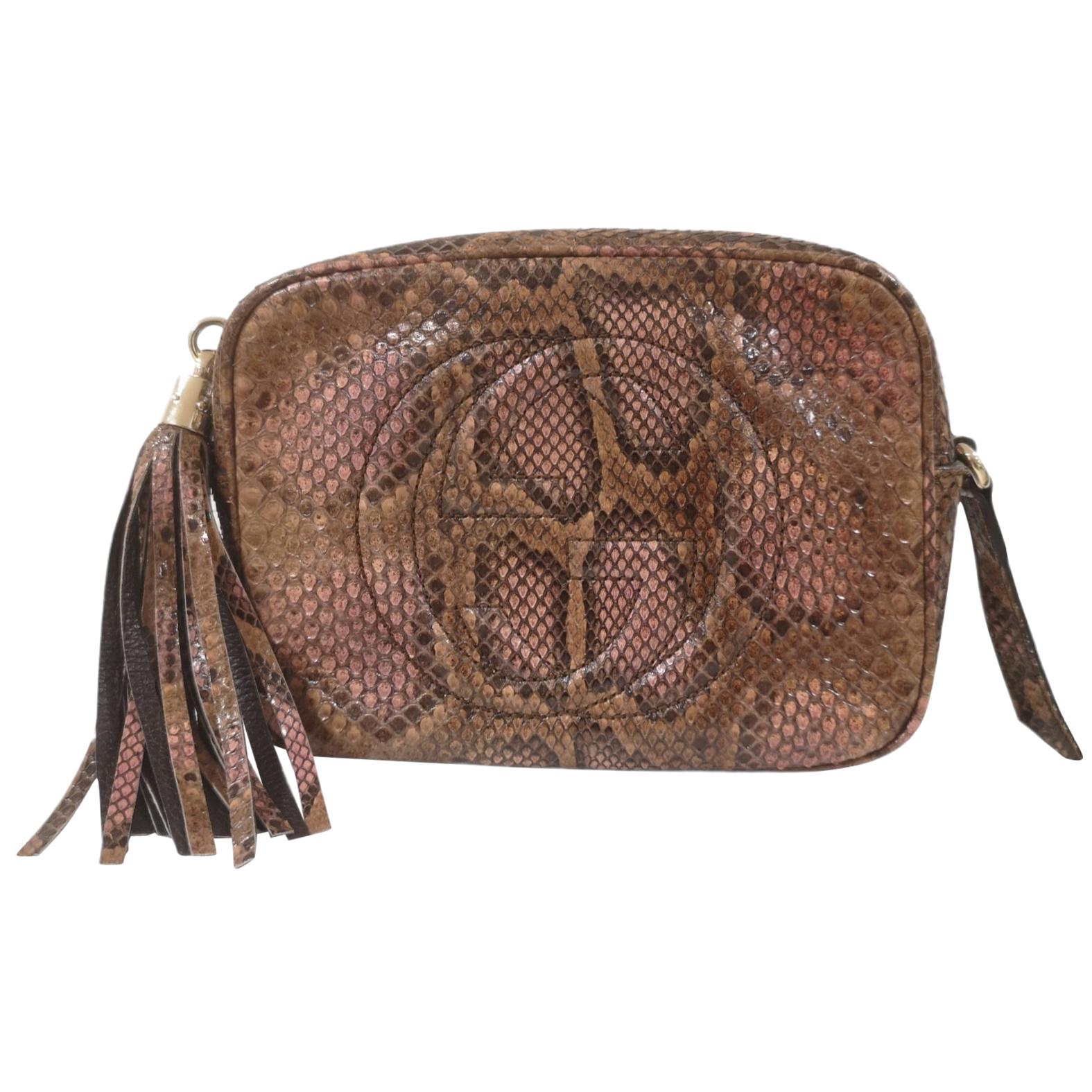 Anmerkung Banzai Goneryl gucci python hobo bag Folge ...