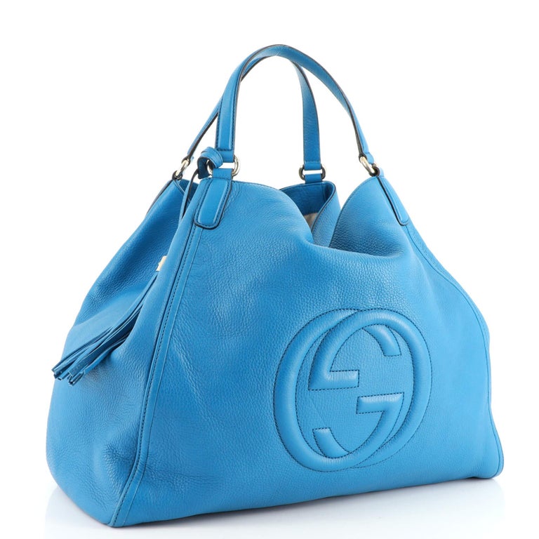Gucci Soho Shoulder Bag Leather Large at 1stDibs
