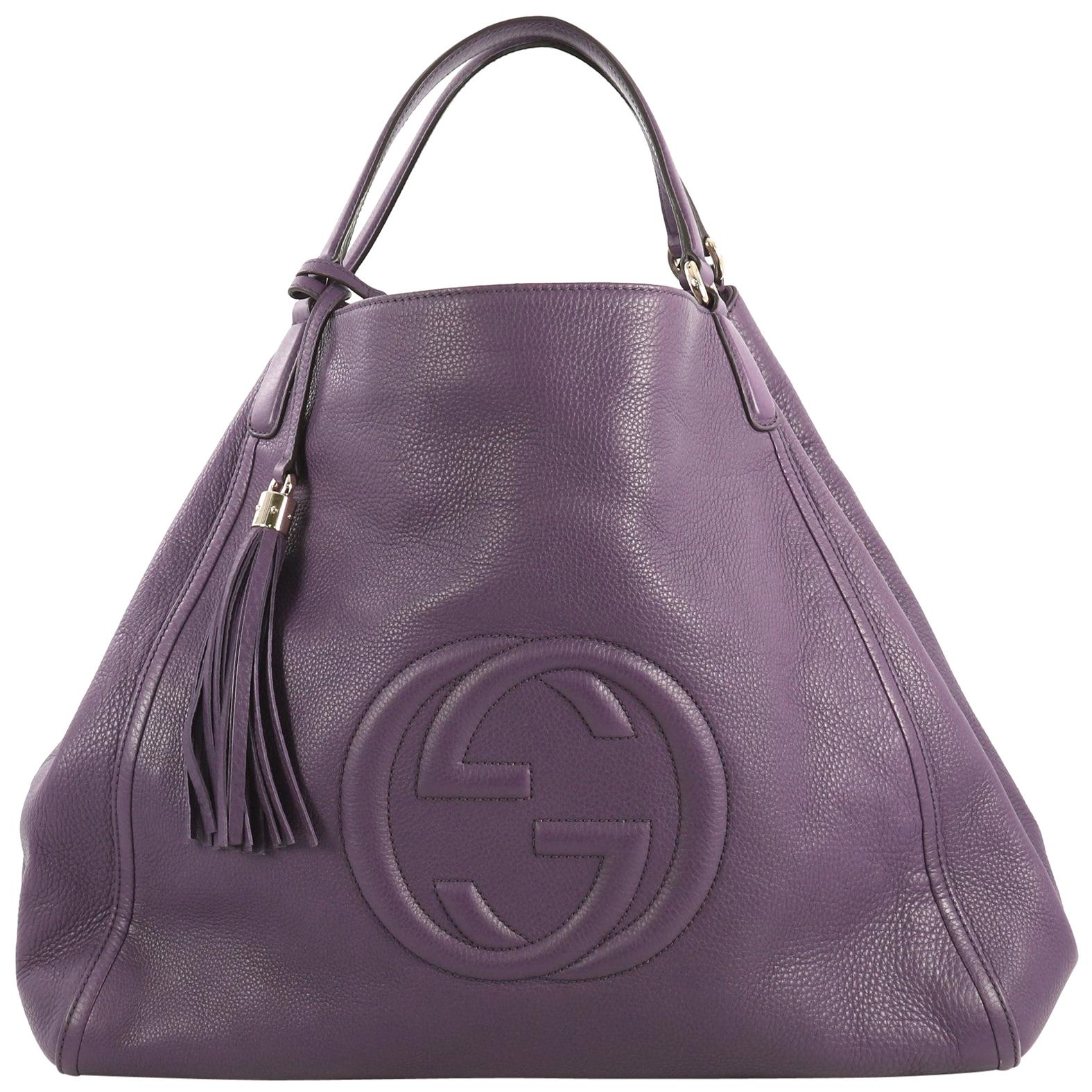 Gucci Soho Shoulder Bag Leather Large