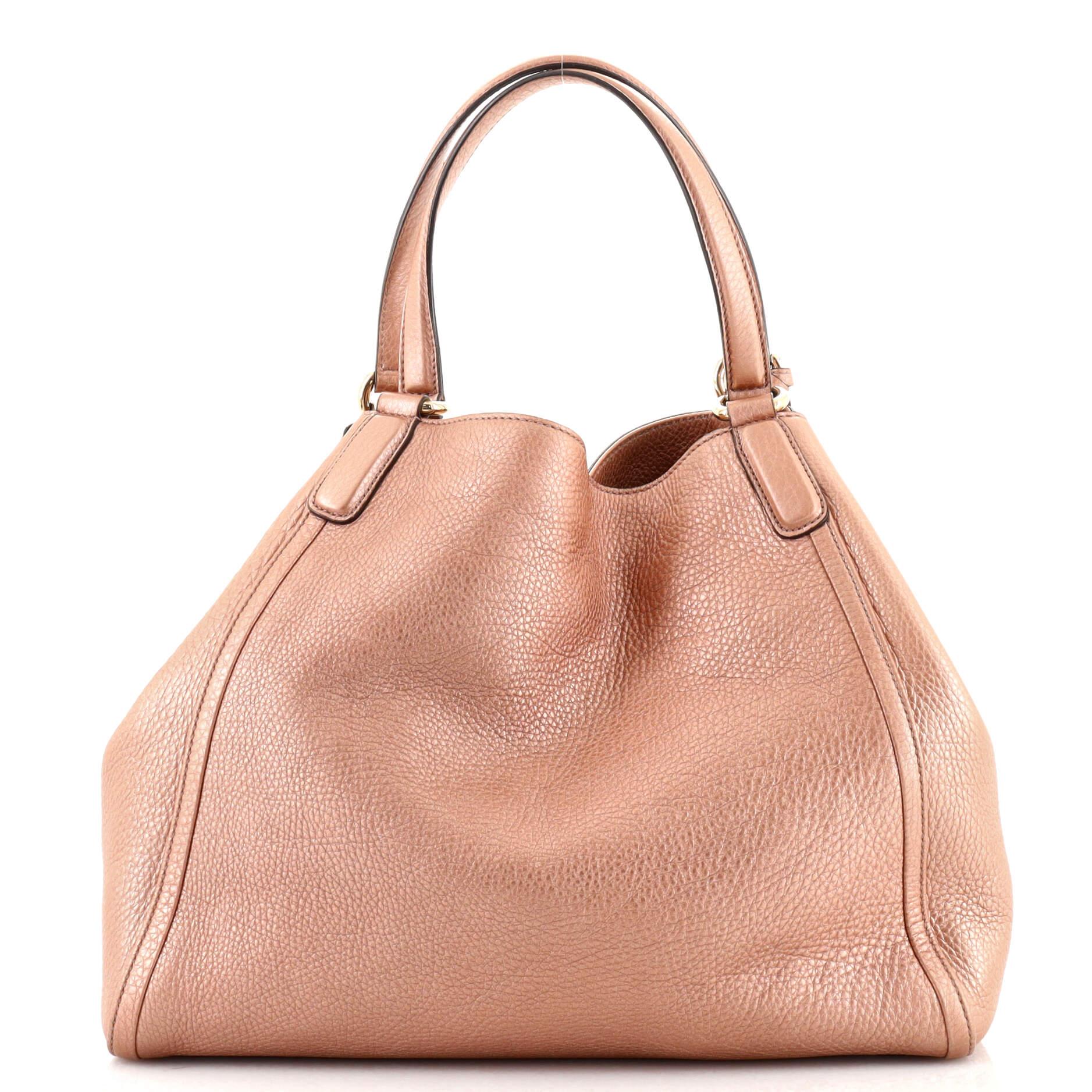 Gucci Soho Shoulder Bag Leather Medium at 1stDibs