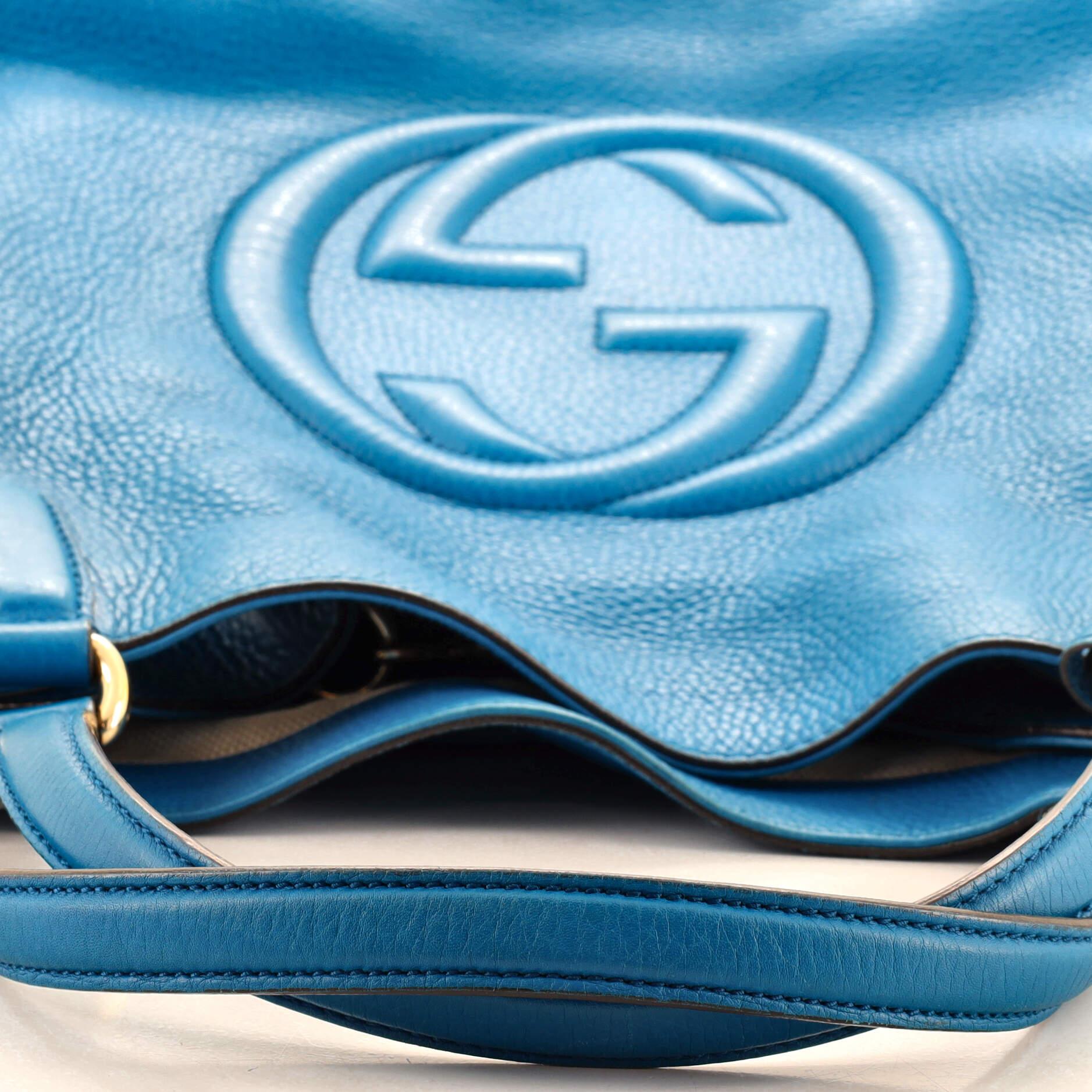 Gucci Soho Umhängetasche aus Leder Medium für Damen oder Herren