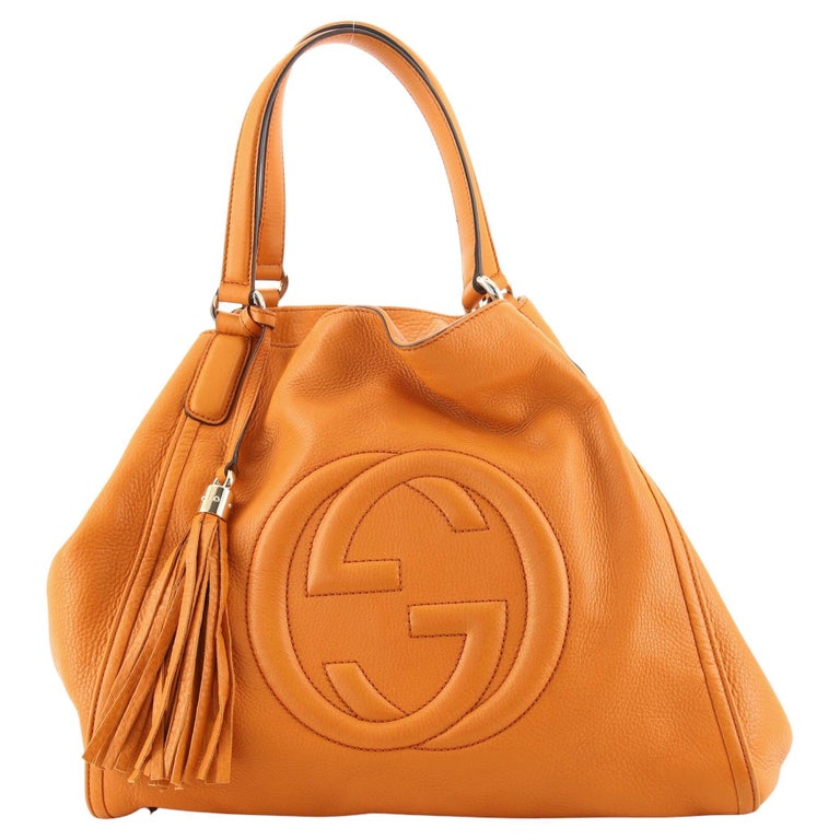 Gucci Soho Shoulder Bag Leather Medium at 1stDibs