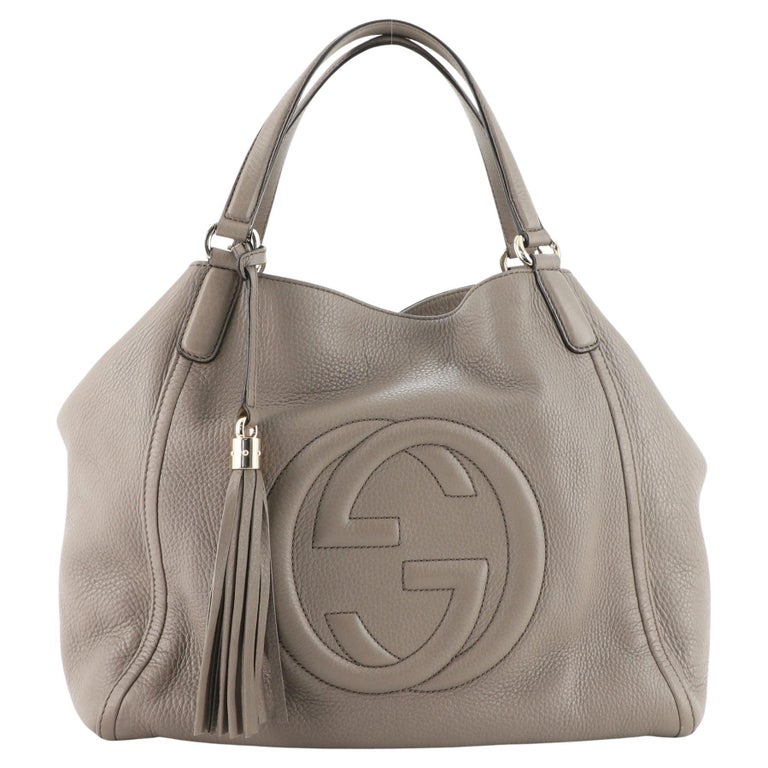 Gucci Soho Shoulder Bag Leather Medium at 1stDibs