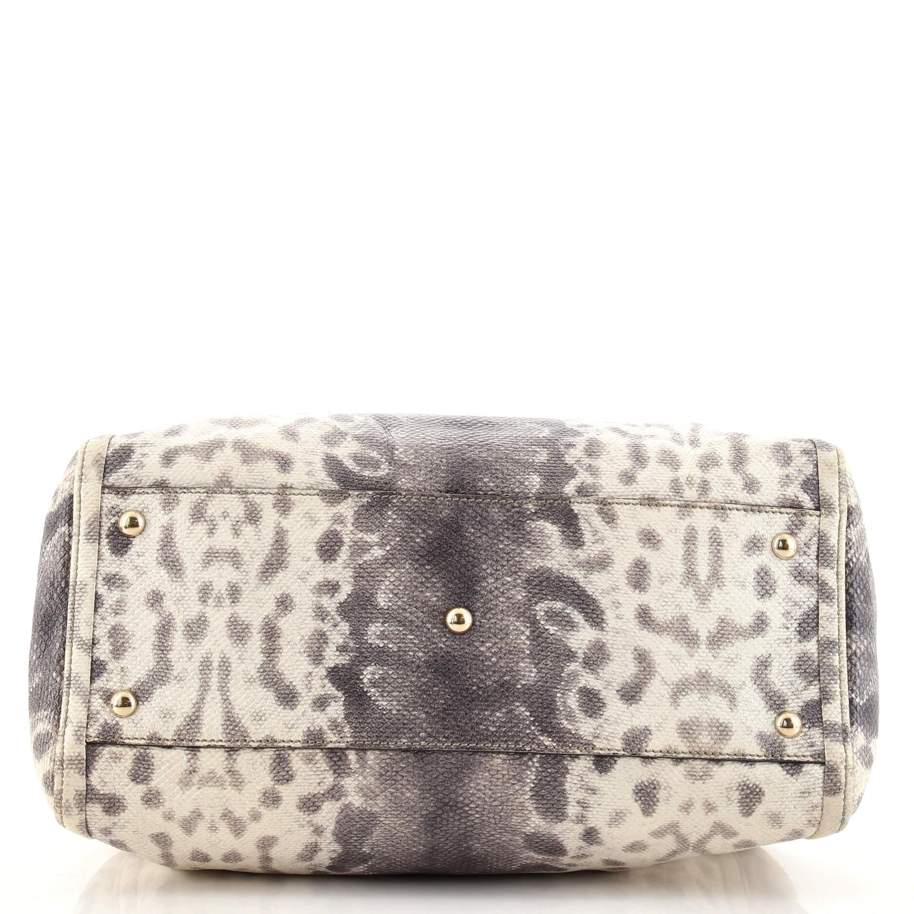 Women's or Men's Gucci Soho Shoulder Bag Lizard Embossed Leather Medium