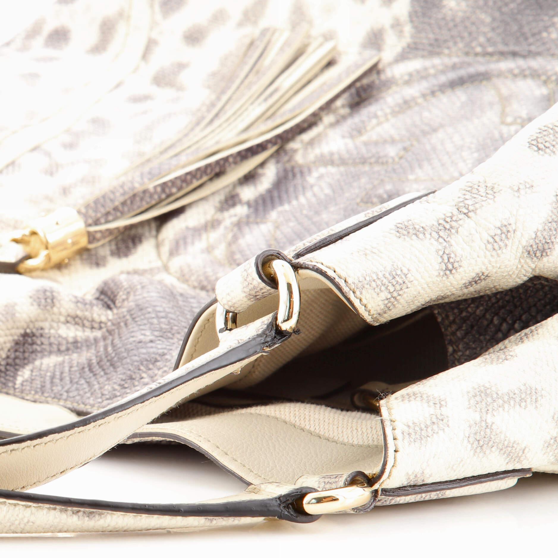 Gucci Soho Shoulder Bag Lizard Embossed Leather Medium 3
