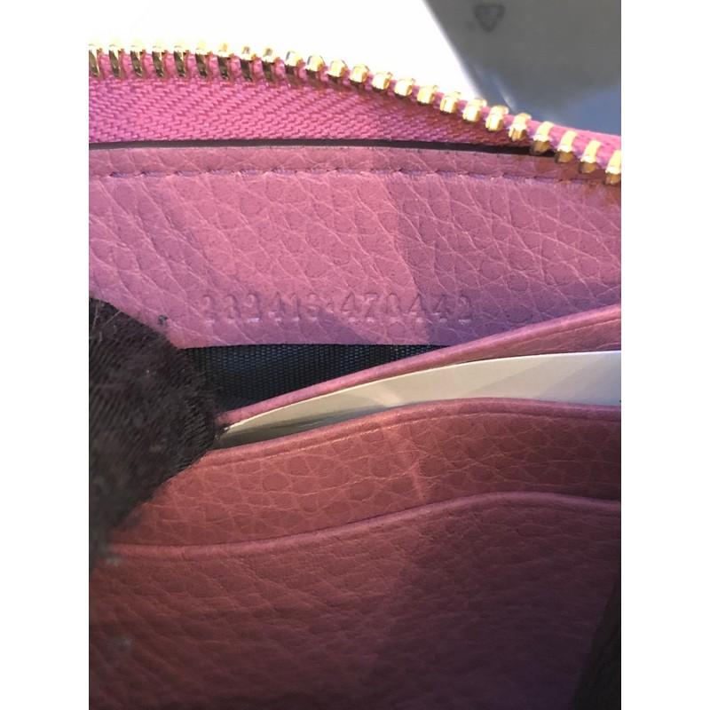 Gucci Soho Zip Around Wallet Leather 2