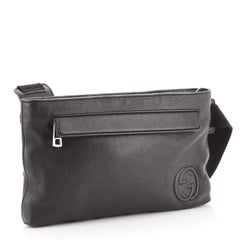 Gucci Soho Zip Sling Bag Leather