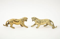 Gucci Solid Brass Tigers, Pair