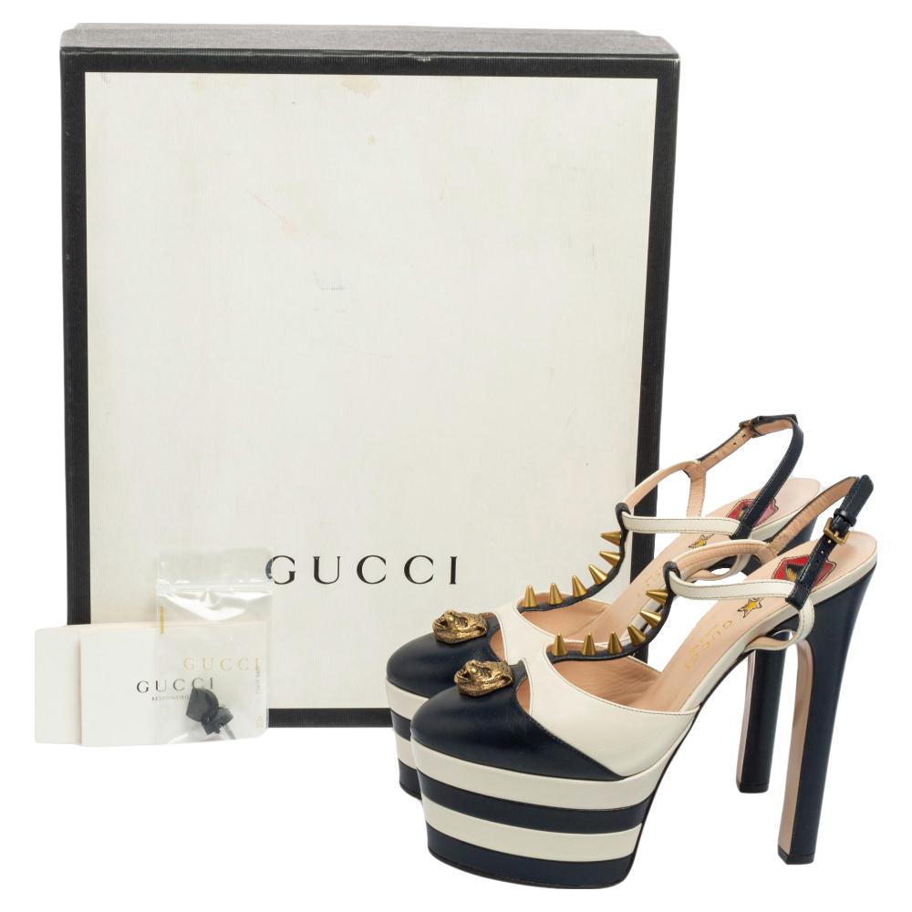 gucci heels platform