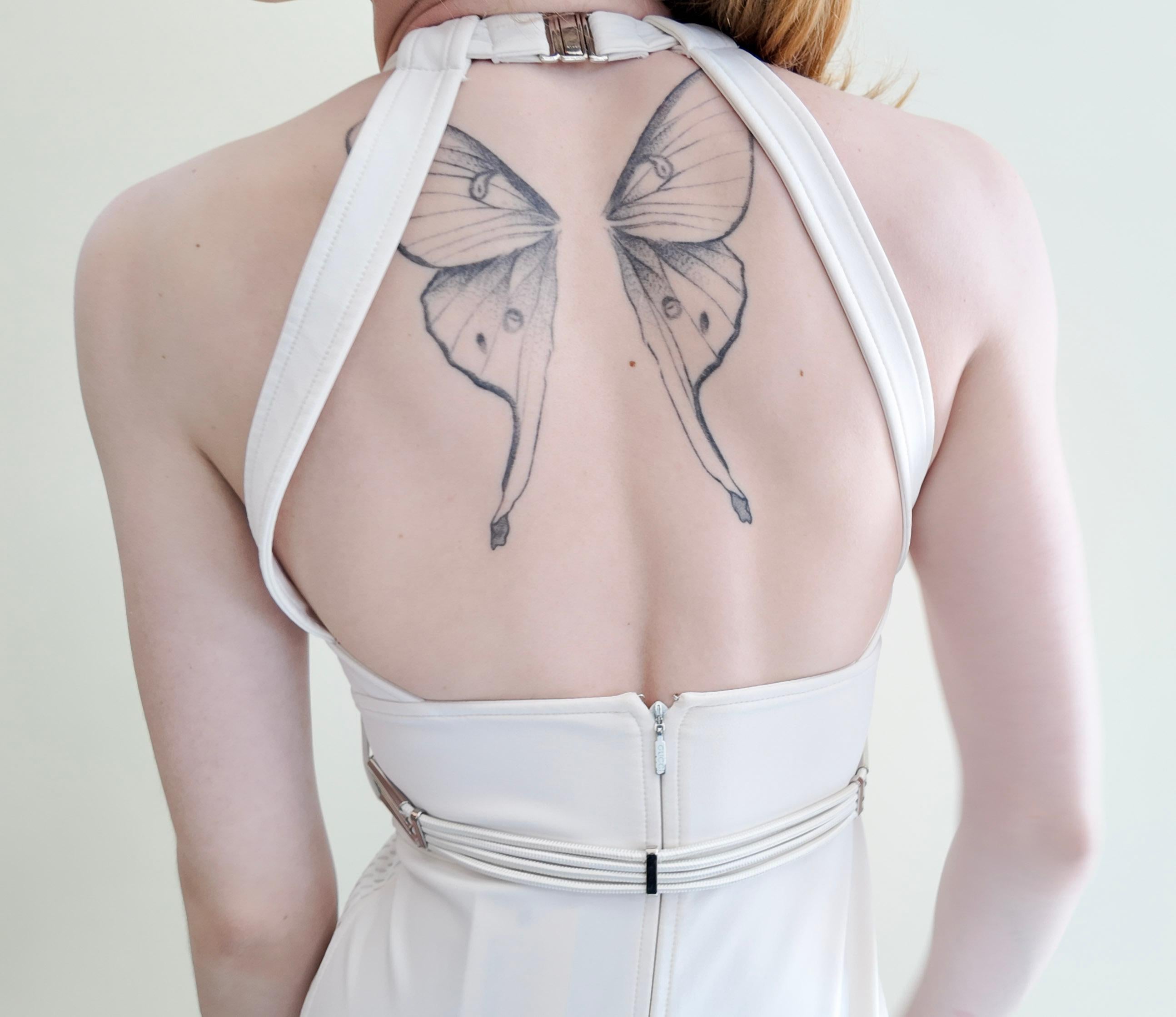 Gucci Spring 2010 White Belted Mini Dress For Sale 5