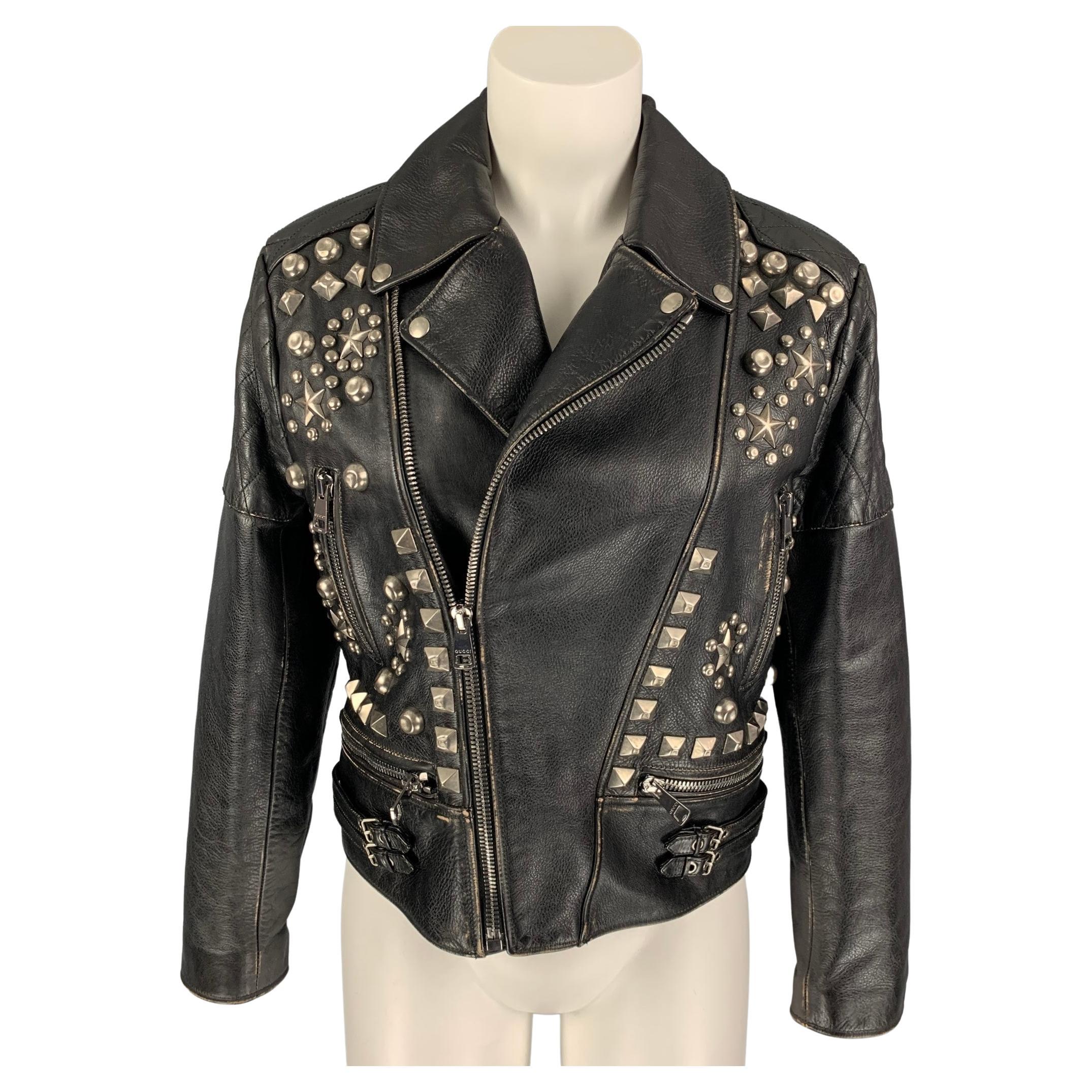Gucci Leather Jackets - 42 For Sale on 1stDibs | gucci leather 