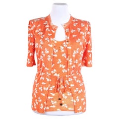 Cardigan et top en cachemire Gucci SS 2006