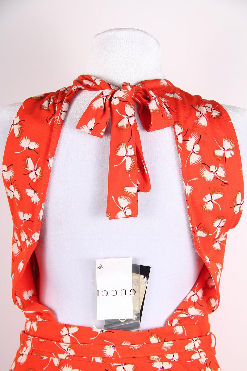 Donna Gucci SS 2006 Nuovo Top in seta con etichette in vendita