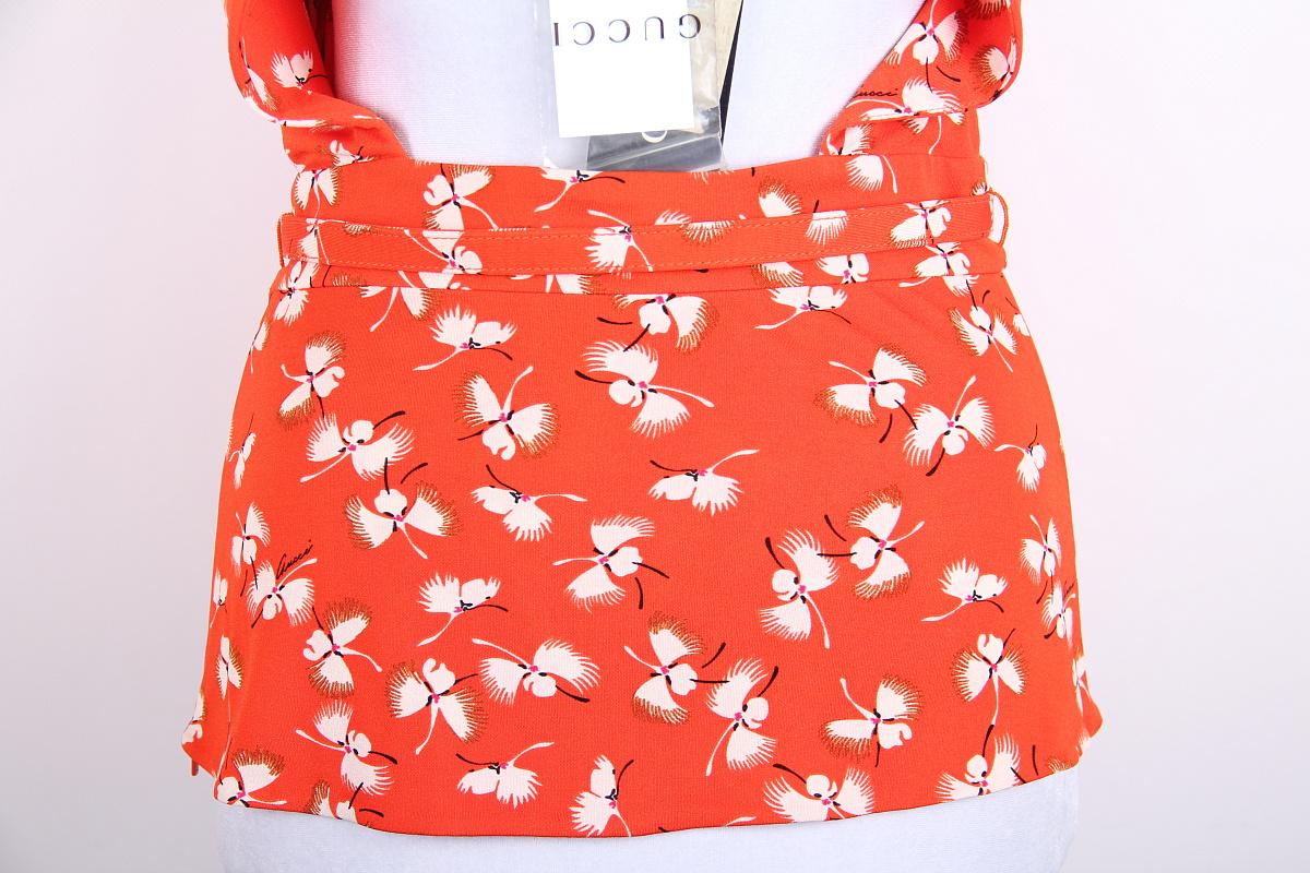 Gucci SS 2006 Nuovo Top in seta con etichette in vendita 1