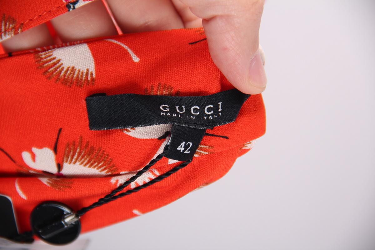 Gucci SS 2006 Nuovo Top in seta con etichette in vendita 4