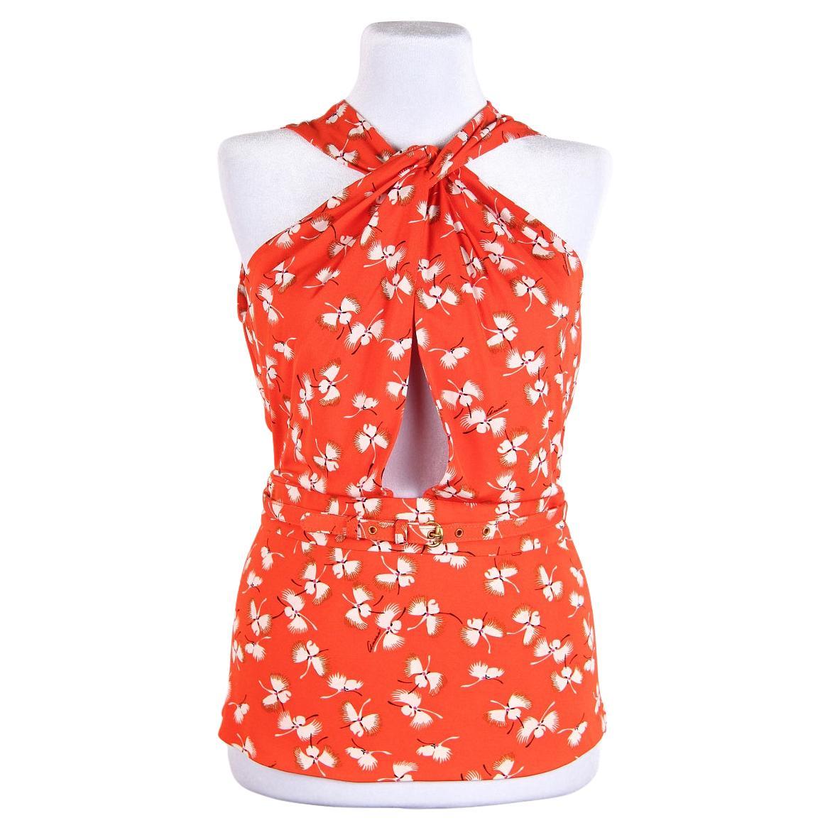 Gucci SS 2006 New Silk Top with tags