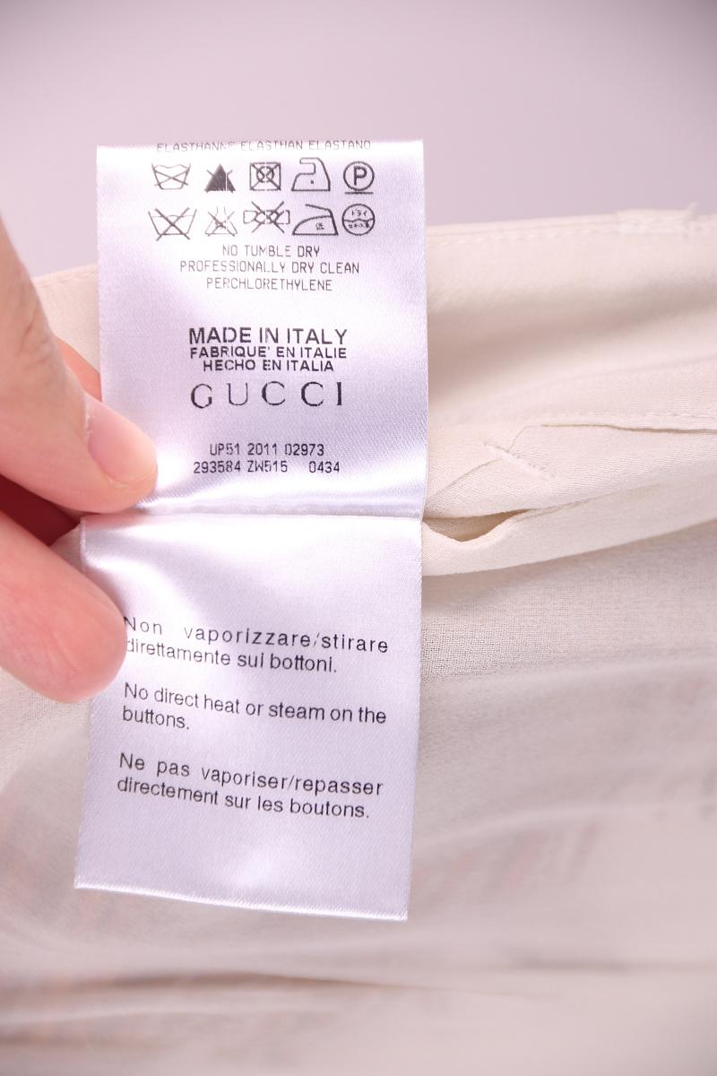 Gucci SS 2012 Silk Trousers Runway For Sale 2