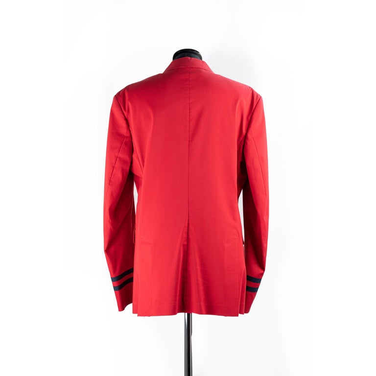 gucci red and blue jacket