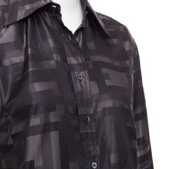 GUCCI SS1998 Tom Ford Jacquard Shirt IT38