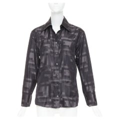 GUCCI SS1998 Tom Ford Jacquard Shirt IT38