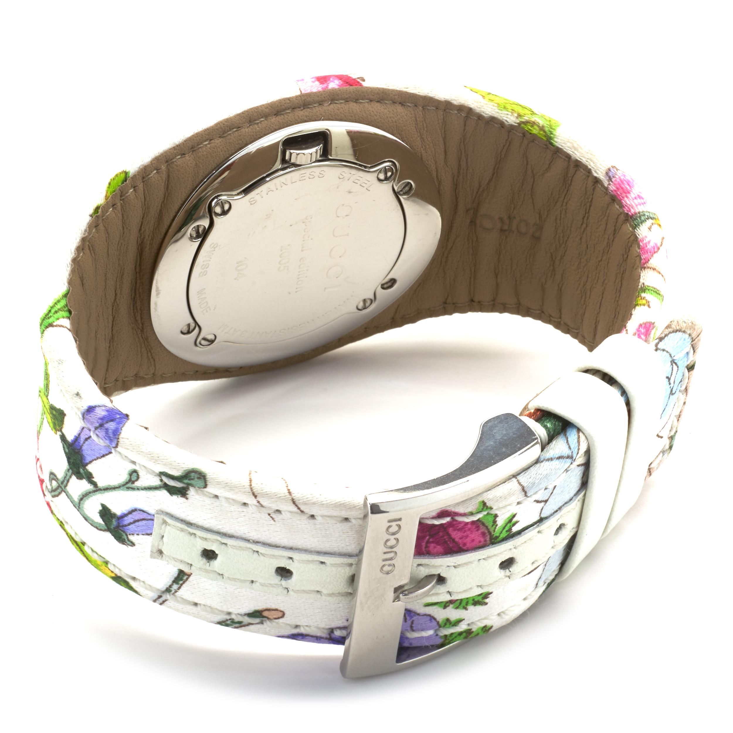 gucci flower watch