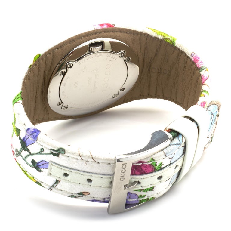 Gucci 2005 HOST PICK Limited edition diamond flower watch NWT Extraordinary Look NWT Gucci Wonen main image 4