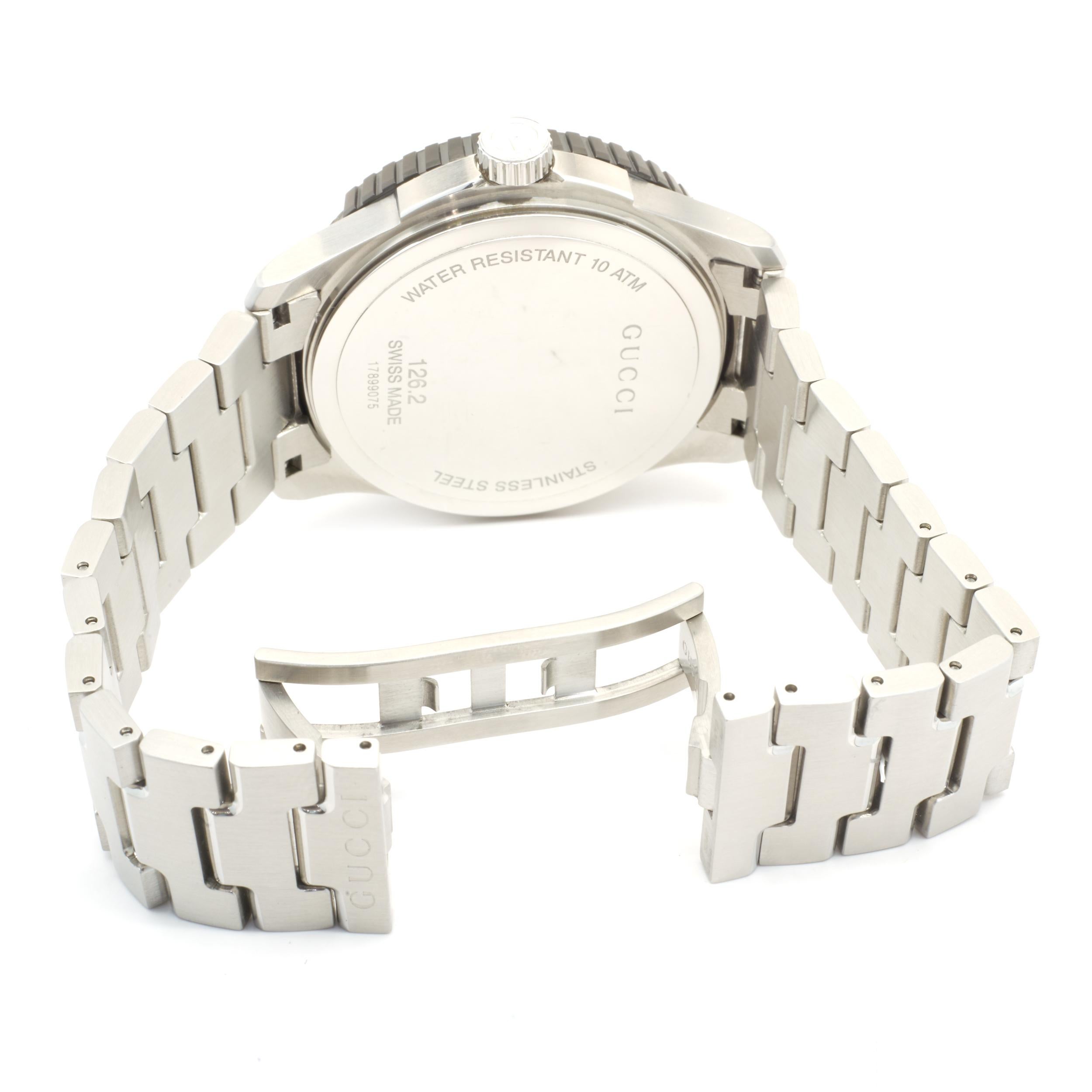 Men's Gucci Stainless Steel Dive