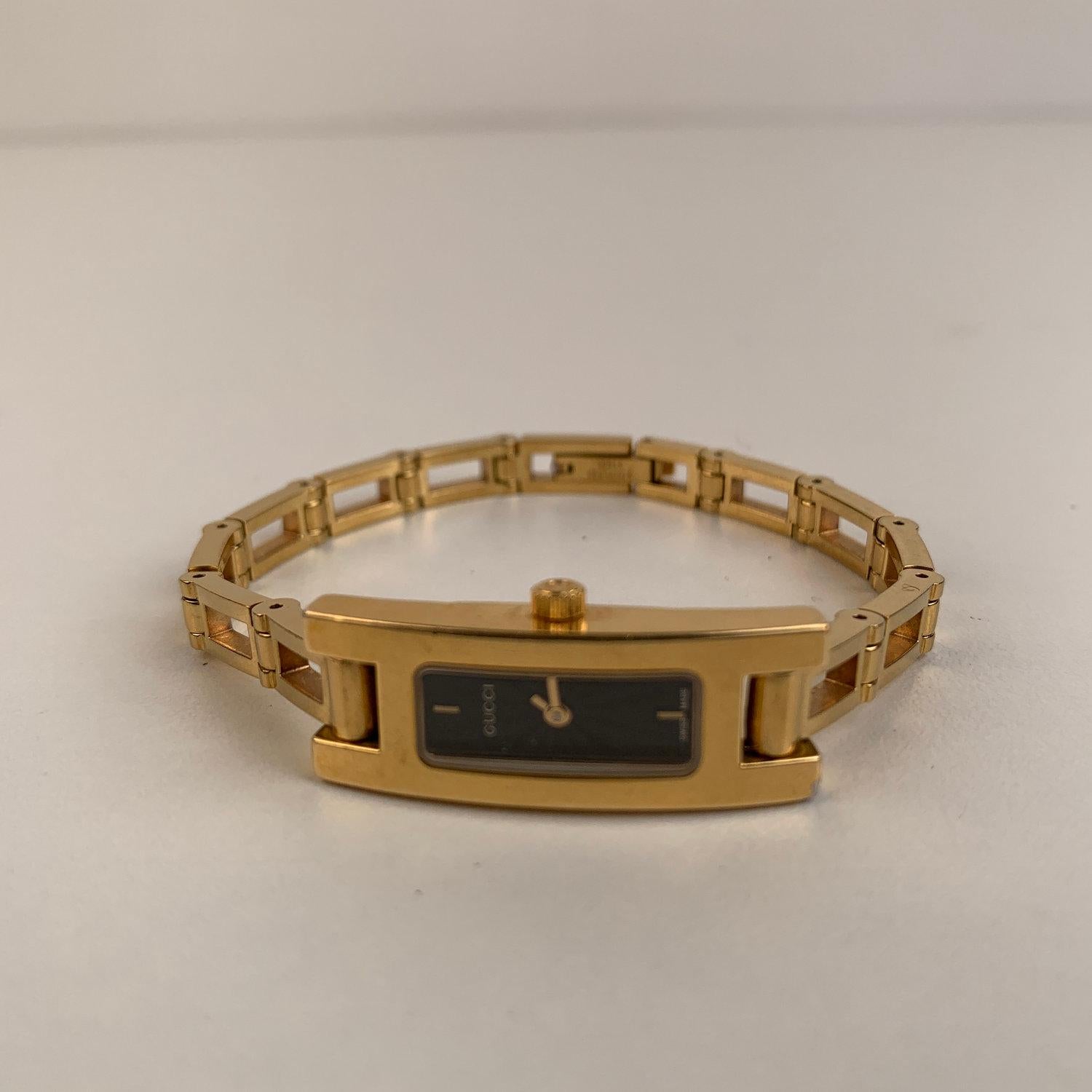 gucci 3900l watch gold