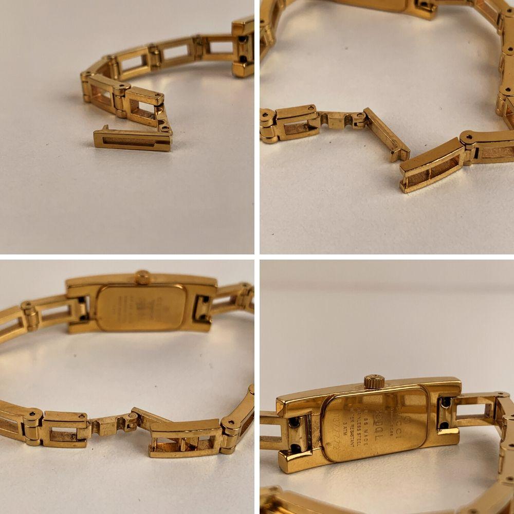 Women's Gucci Stainless Vintage Gold Steel Wrist Ladies Watch Mod 3900L Quartz