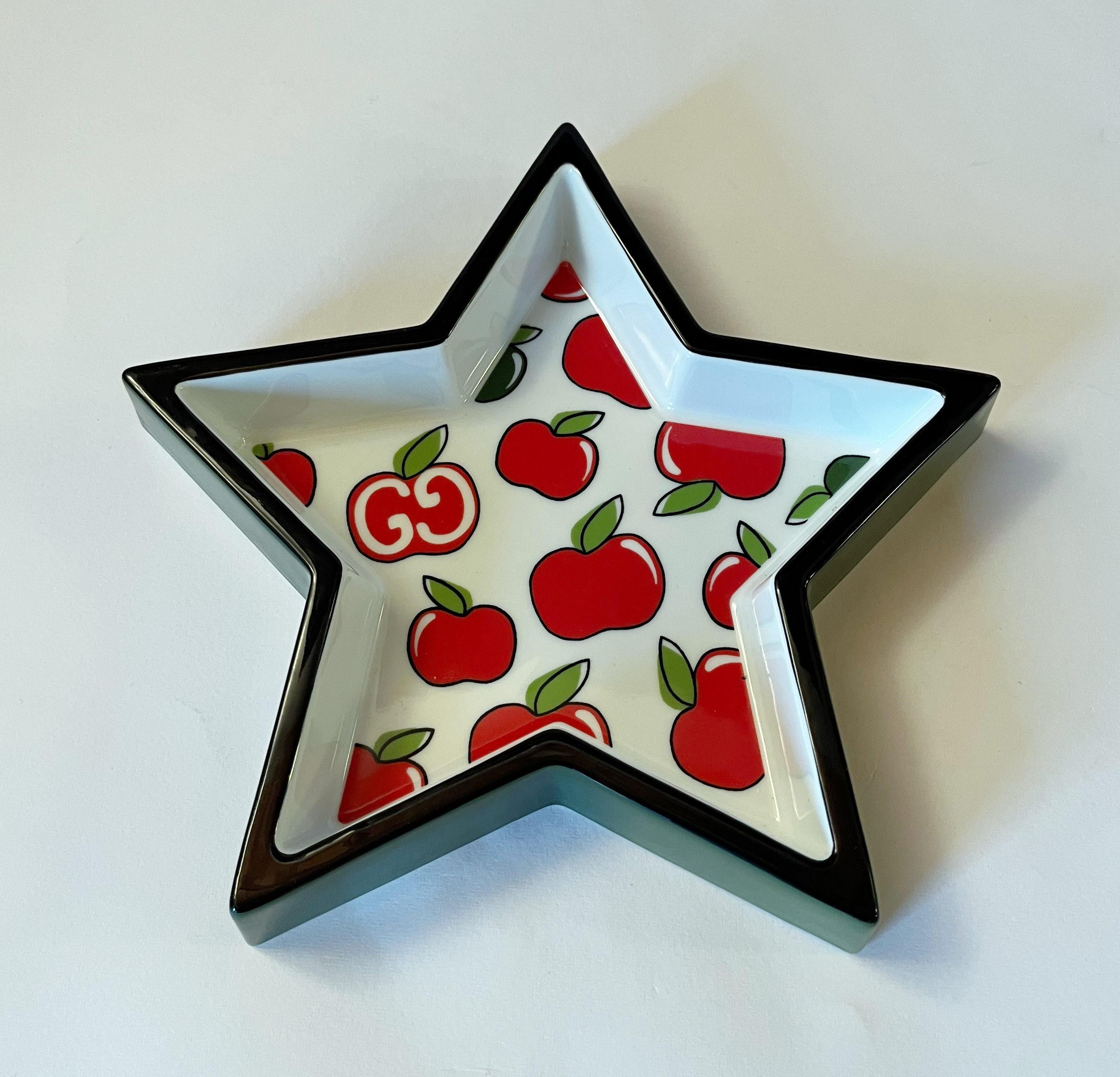 GUCCI Star Vide Poche oder Change Tablett von Richard Ginori, GUCCI (Italienisch) im Angebot