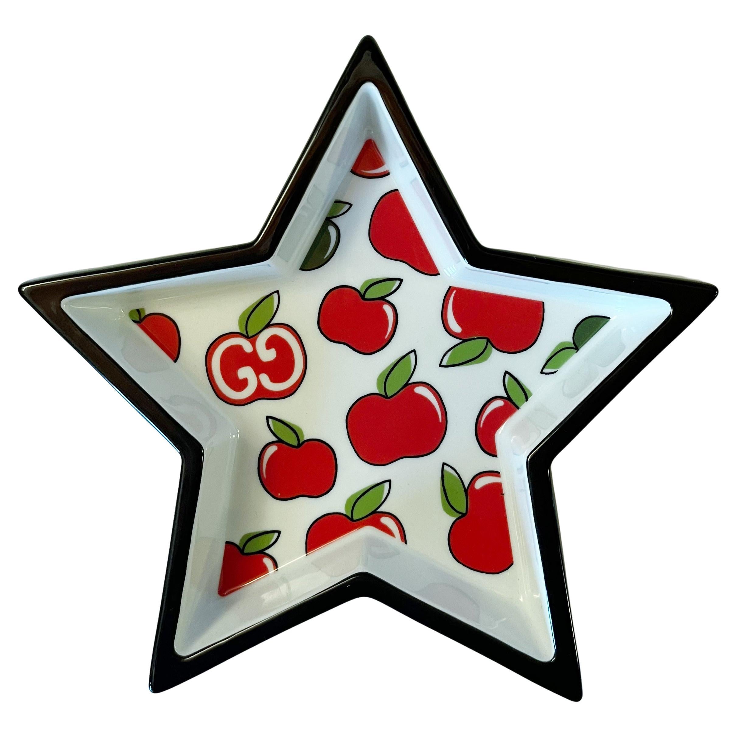 GUCCI Star Vide Poche oder Change Tablett von Richard Ginori, GUCCI im Angebot
