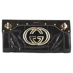 Gucci Starlight Clutch Python