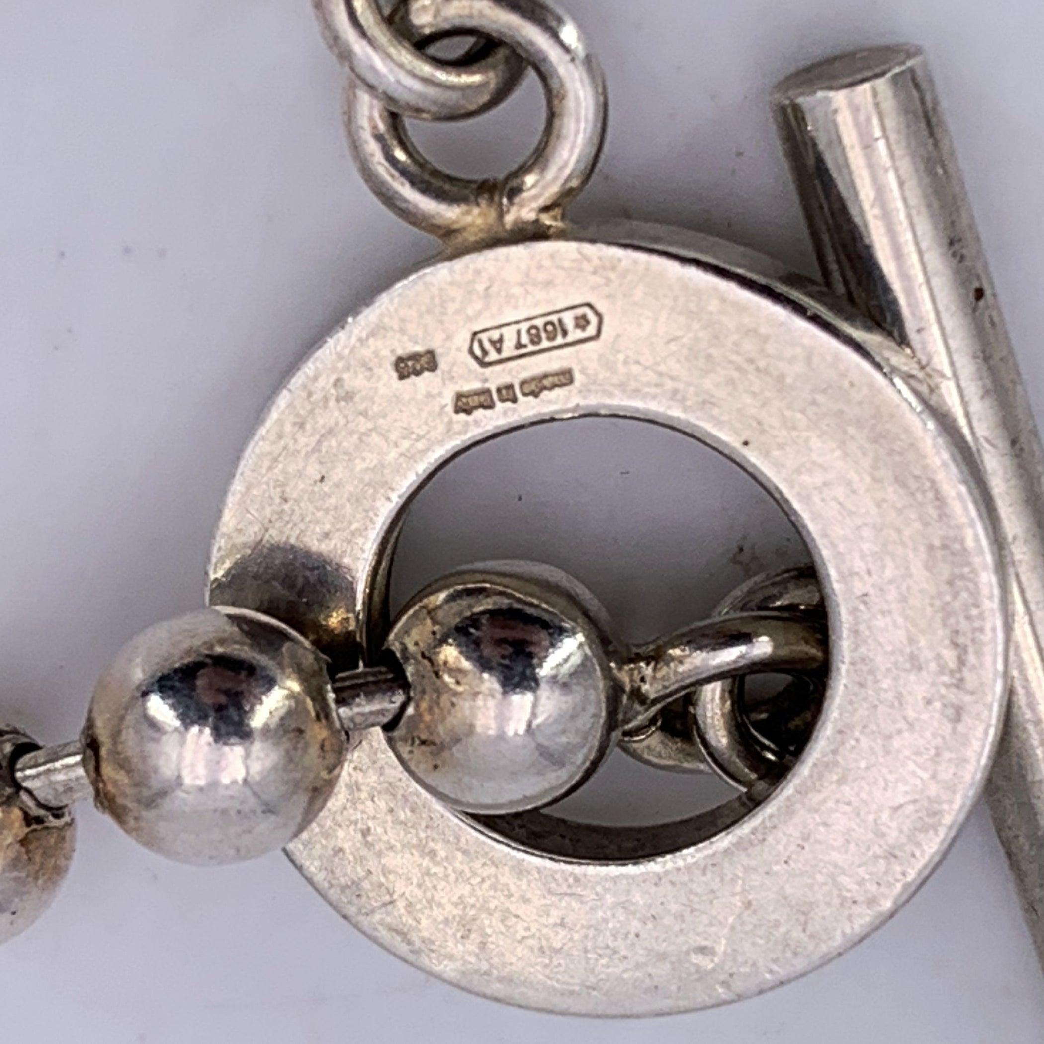 da uomo o donna Gucci Bracciale con catena Boule unisex in argento 925 con chiusura a strappo in vendita