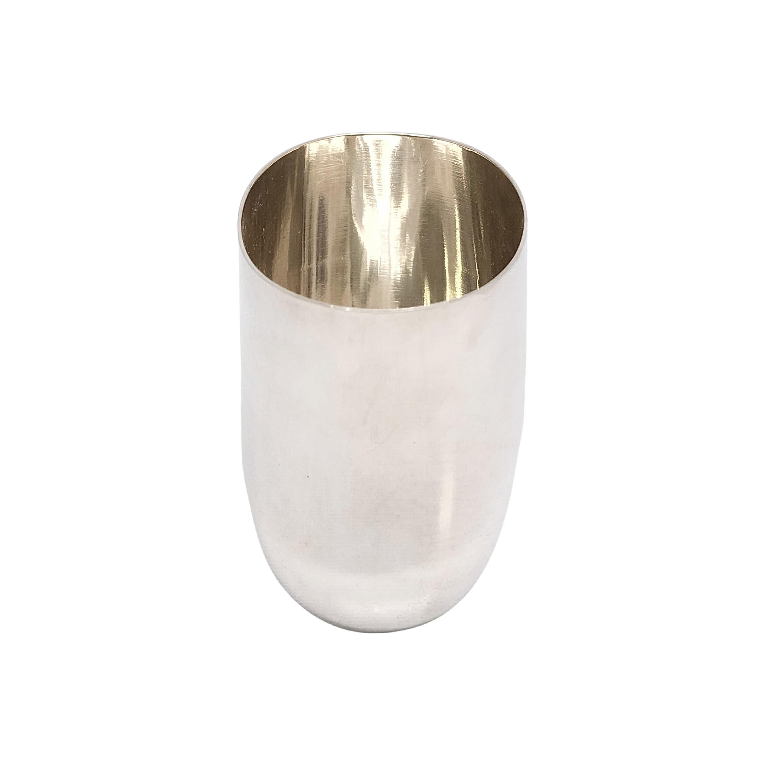 Women's or Men's Gucci Sterling Silver Baby Cup (A) For Sale