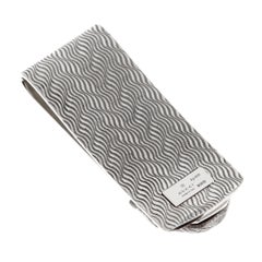 Gucci Sterling Silver Feline Cat Money Clip