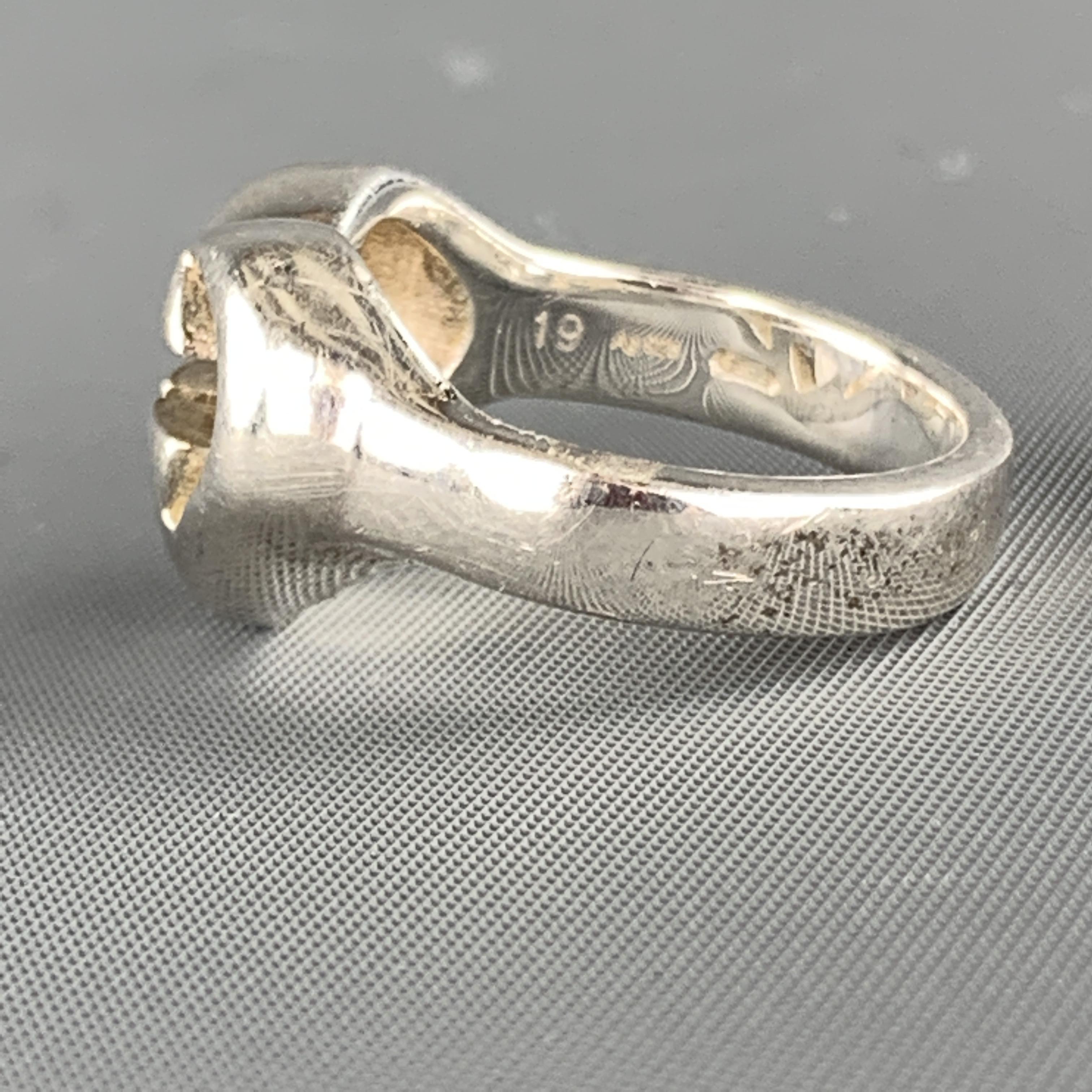 gucci blue heart ring