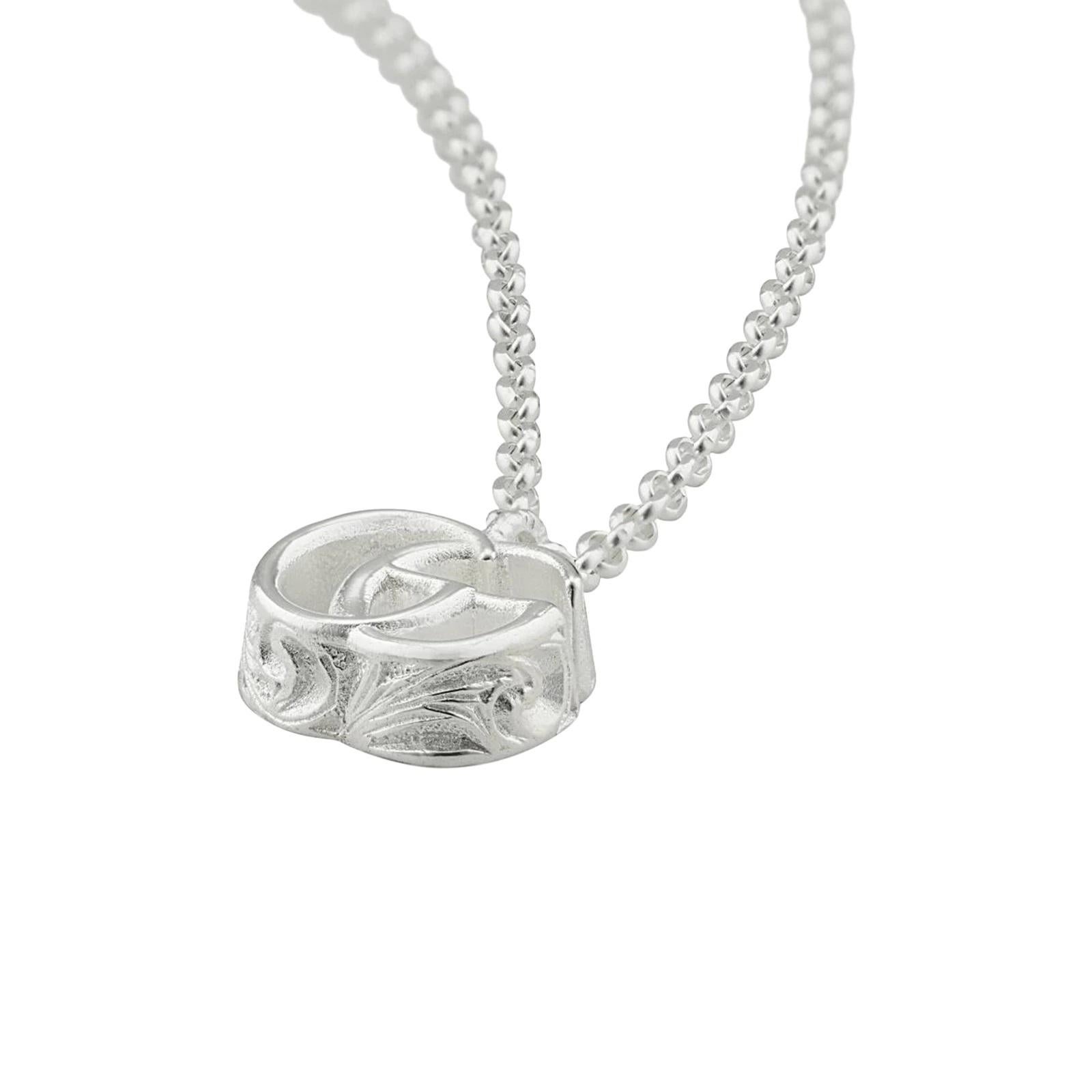 Gucci Collana GG Marmont in argento 925 YBB770724001 In condizioni Nuovo in vendita a Wilmington, DE