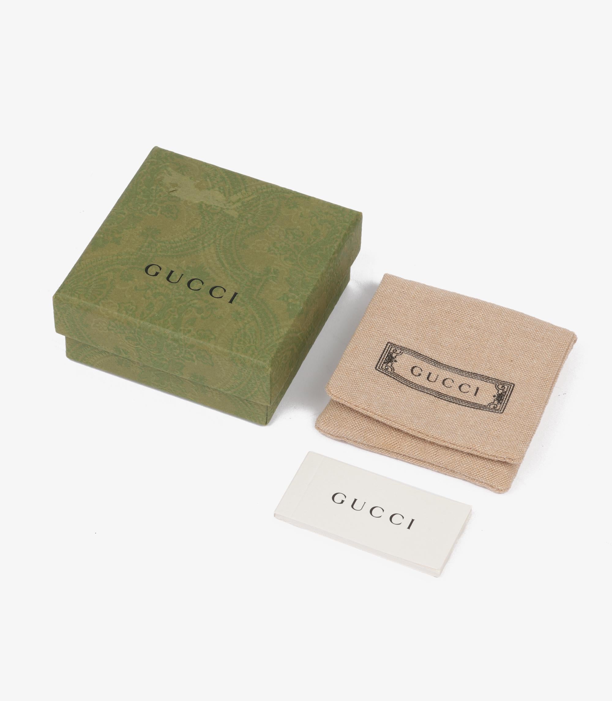 Gucci Sterling Silver GG Necklace

Brand- Gucci
Model- GG Necklace
Product Type- Necklace
Accompanied By- Gucci Box, Pouch, Care Book
Material(s)- Sterling Silver

Necklace Length- 44cm
Pendant Length- 1.6cm
Pendant Width- 2.5cm
Total Weight-
