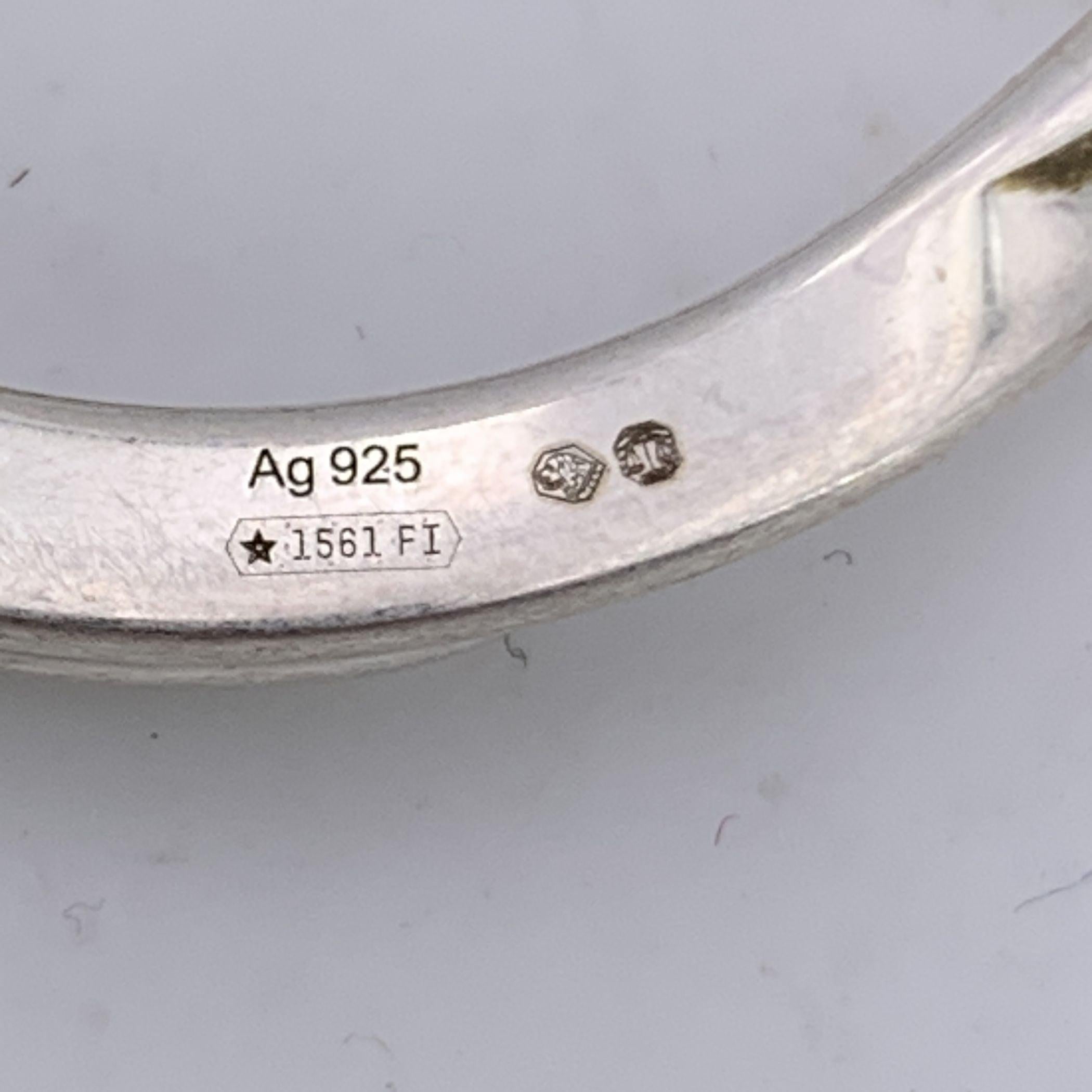 Gucci Sterling Silber Interlocking GG Schlüsselanhänger Schlüsselringhalter für Damen oder Herren im Angebot