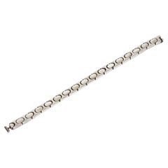 Gucci Sterling Silver Link Bracelet