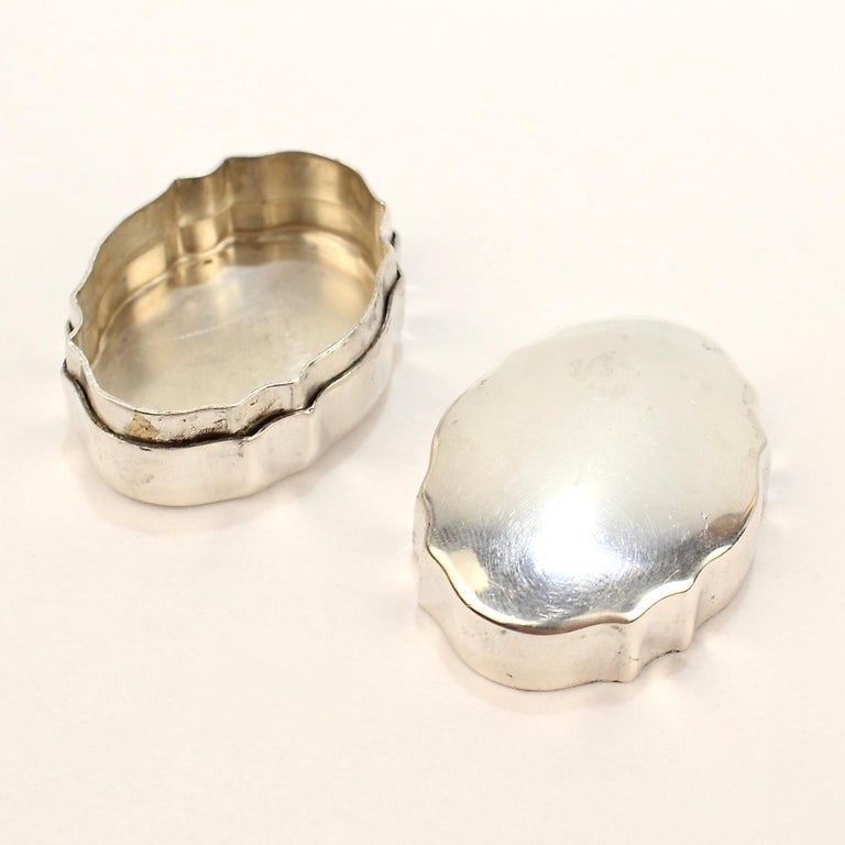 Gucci Sterling Silver Pill Box from the Mario Buatta Collection at 1stDibs gucci pill case