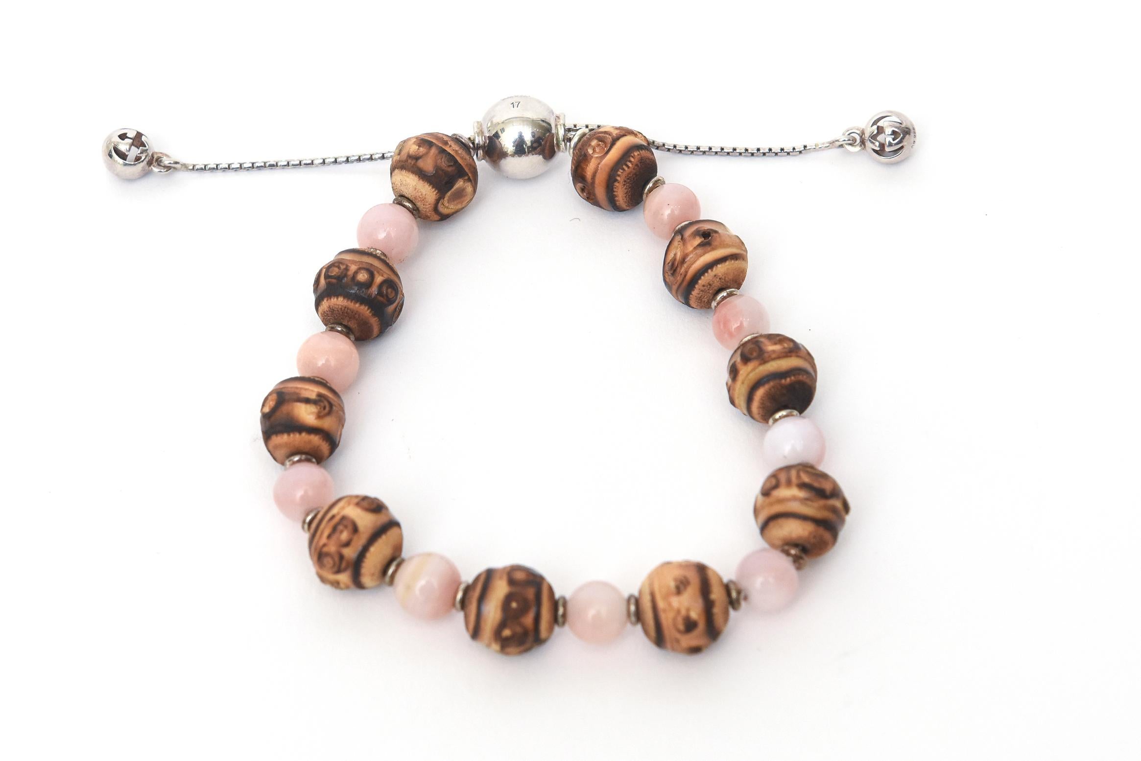 gucci beaded bracelet