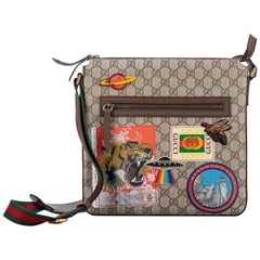 Gucci Stickers Tiger Crossbody Bag - Limited Edition at 1stDibs | gucci  tiger crossbody bag, gucci tiger bag, gucci messenger bag stickers