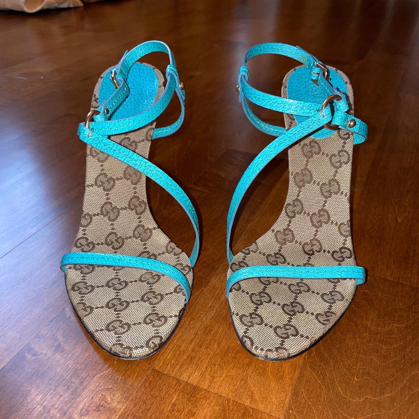 GUCCI strappy sandals 1