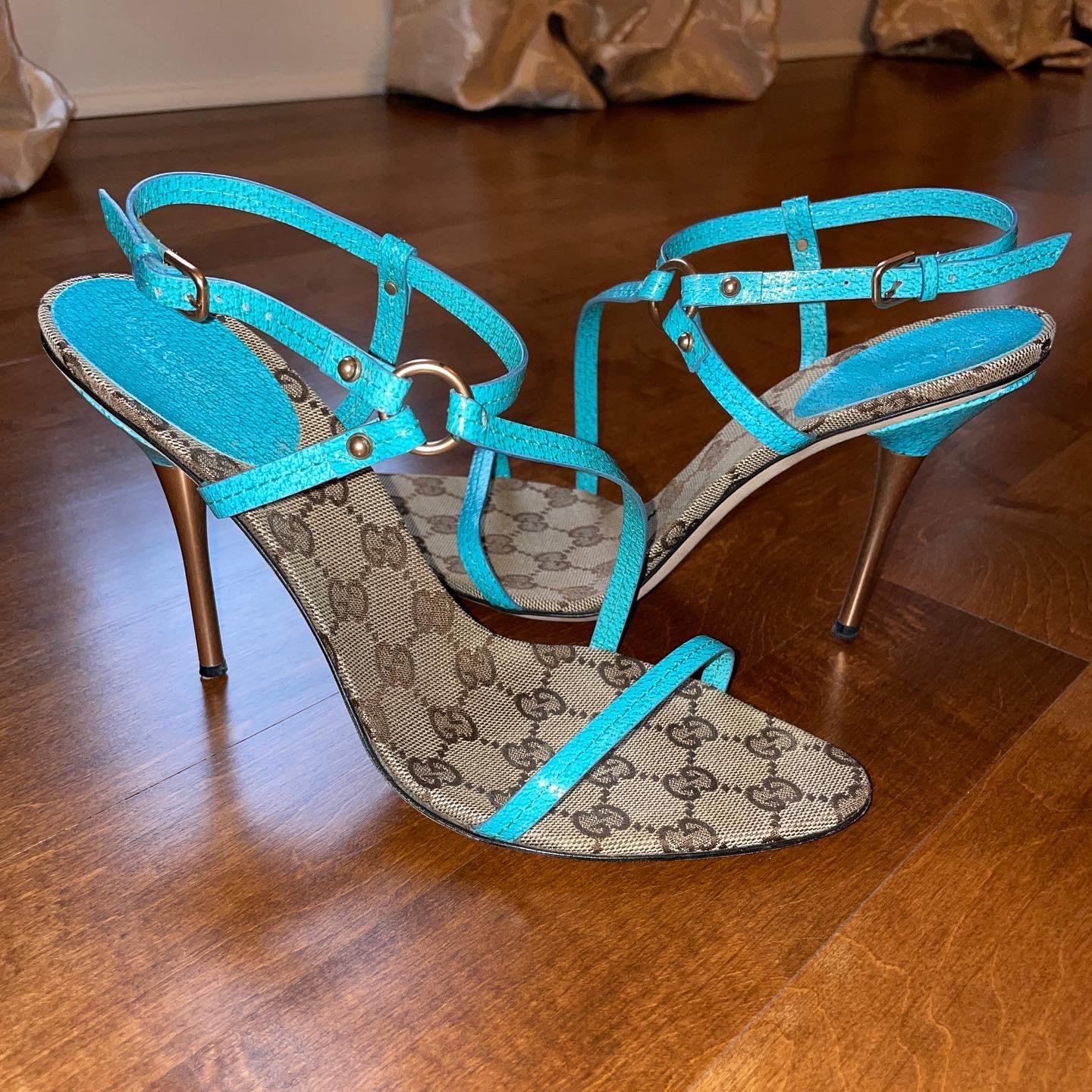 GUCCI strappy sandals 4