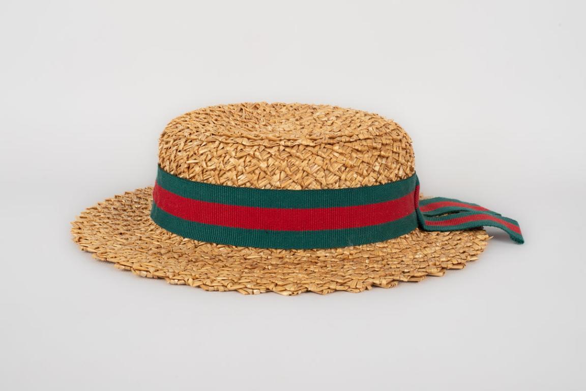 Women's Gucci Straw Hat For Sale