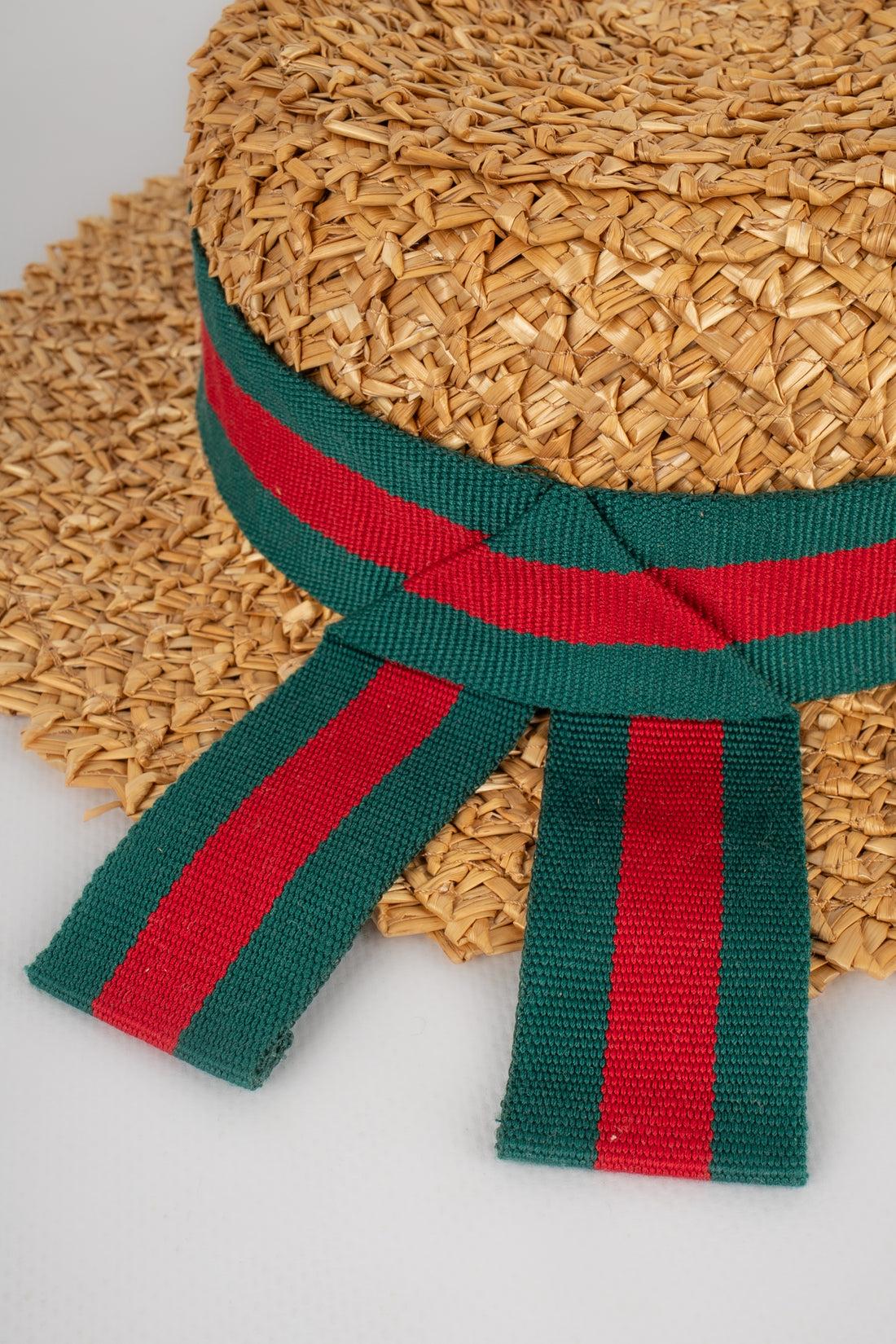 Gucci Straw Hat For Sale 3