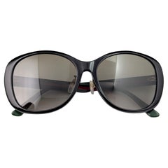 Gucci Stripe Arm Sunglasses, GG logo